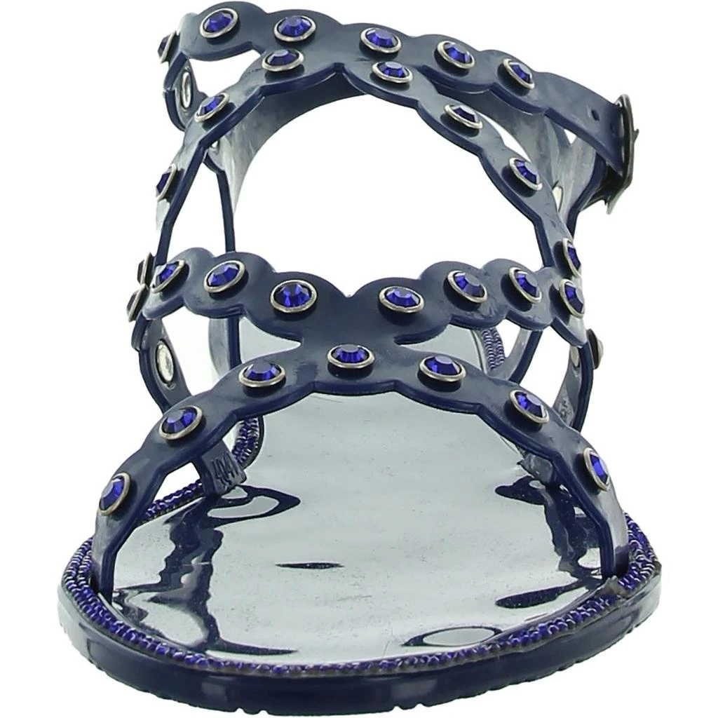 Kenneth Cole Dahlia Womens Strappy Rhinestone Jelly Sandals 2