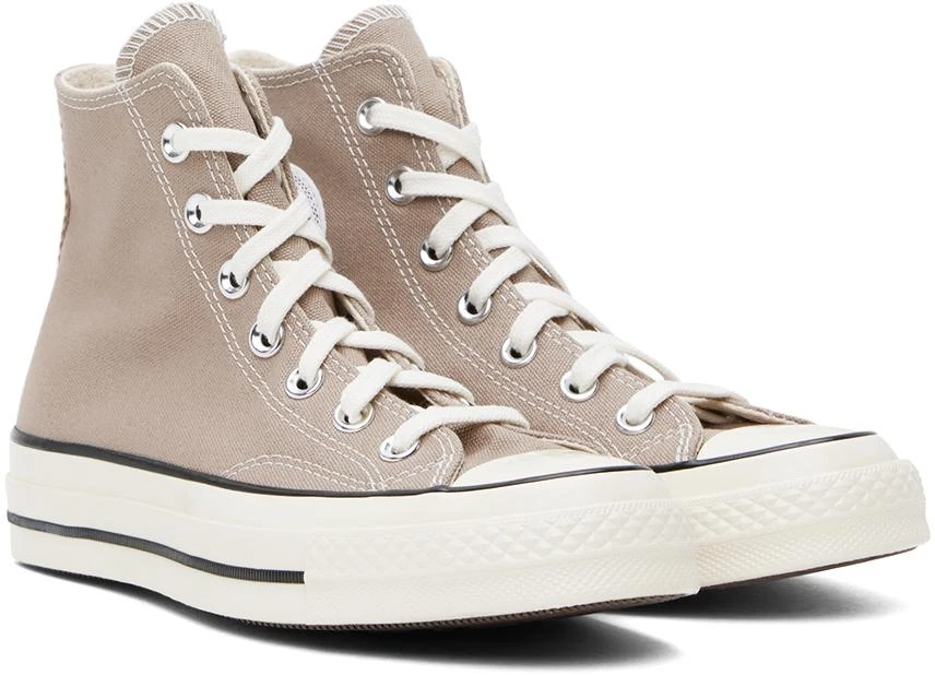 Converse Taupe Chuck 70 High Top Sneakers 4