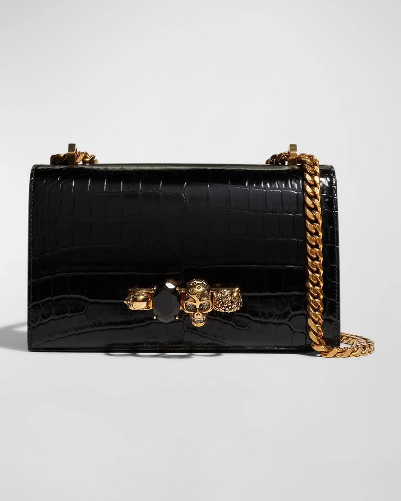 Alexander McQueen Jeweled Satchel Bag 1