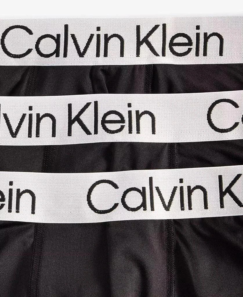 Calvin Klein Men's 3-Pk. Chromatic Brushed Micro Boxer Briefs 4