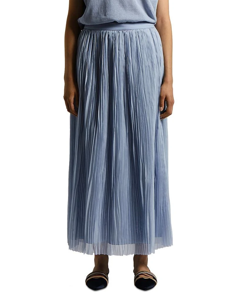 Peserico Textured Midi Skirt 1