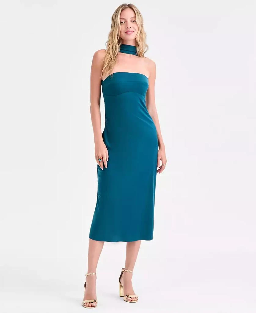 Shop Juniors' Straight-Neck Strapless Scarf Dress on Sale at BeyondStyle   Get 82% Off Juniors' Straight-Neck Strapless Scarf Dress with Limited-Time  Flash Deals, Exclusive Discounts, and Special Offers. Enjoy Unbeatable  Savings on