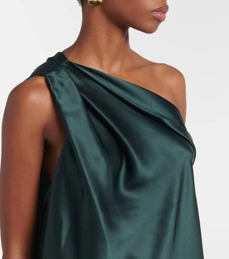 The Sei Silk one-shoulder top 5