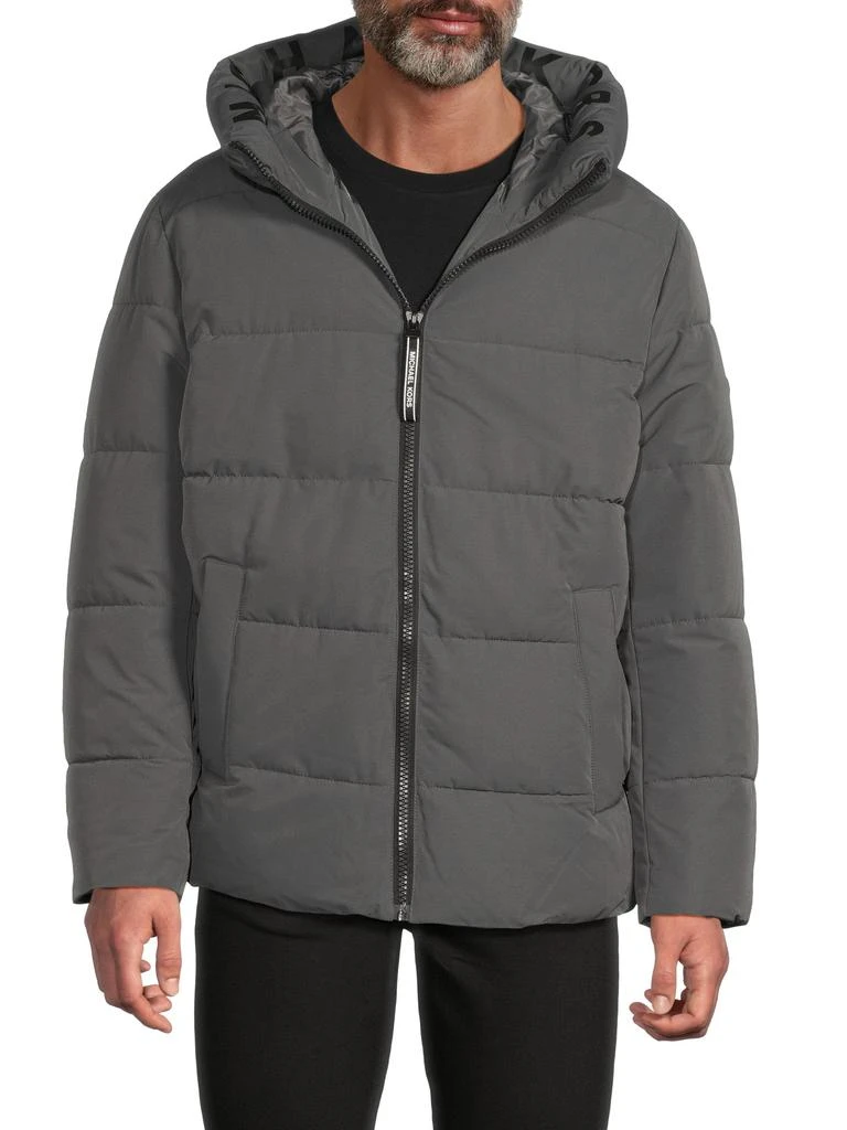 Michael Kors Buster Hooded Puffer Jacket