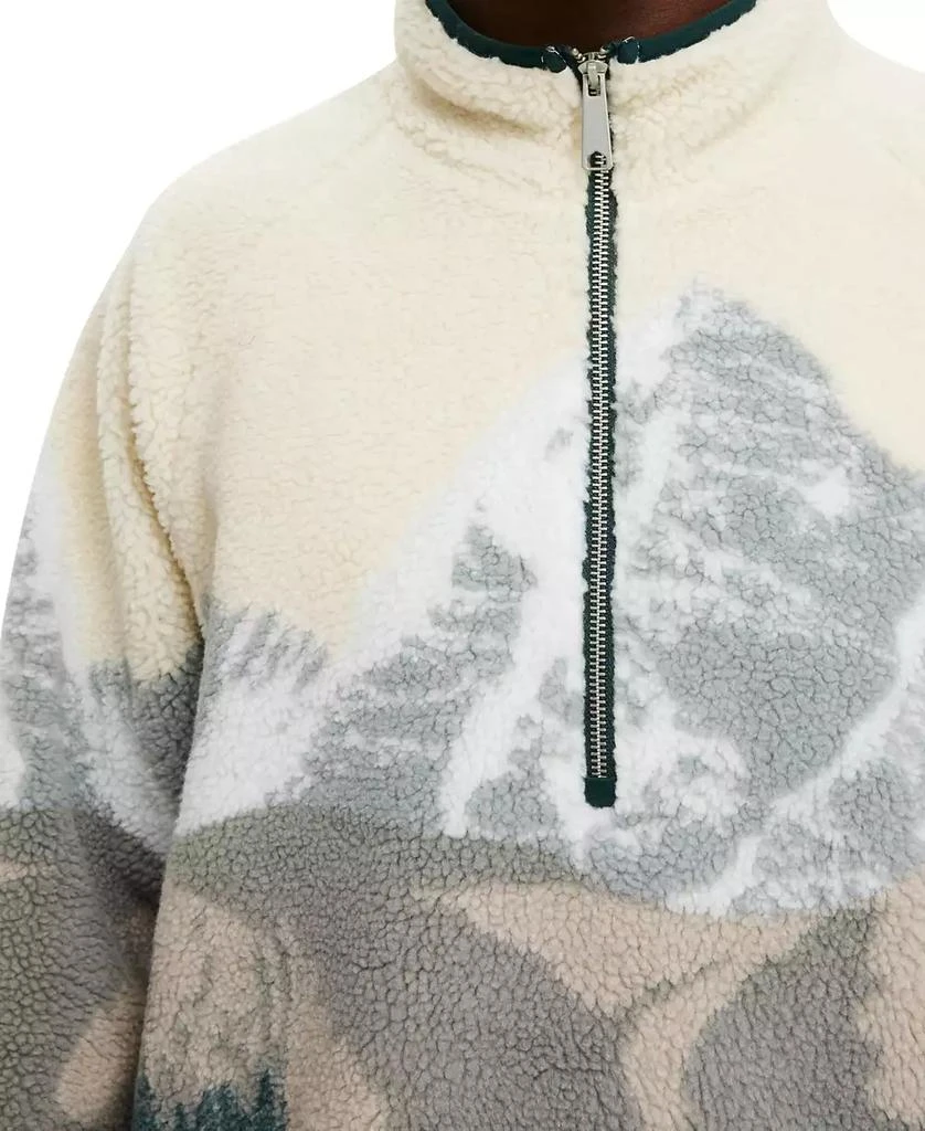 Cotton On Men's Teddy 1/2 Zip Fleece Sweatshirt 4