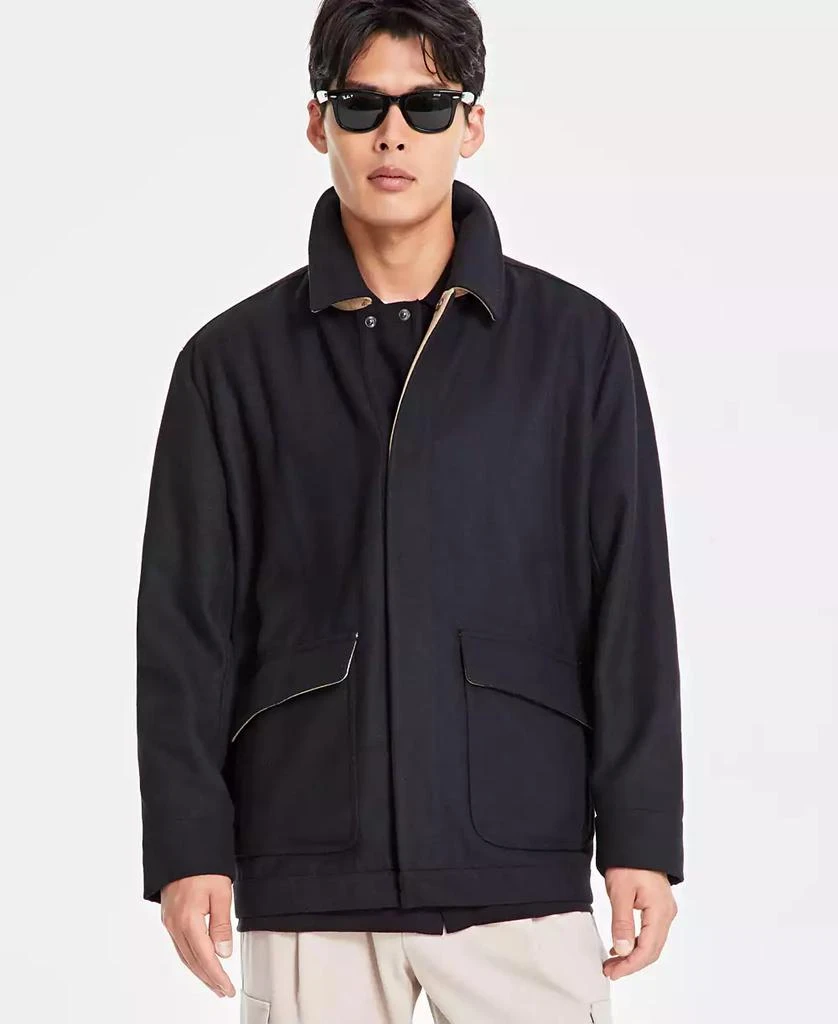 Alfani Men's Short Car Coat, Created for Macy's 4