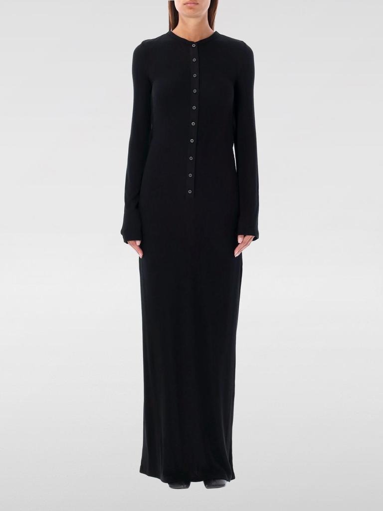 【送料&関税込】Acne Studios Long Jersey Dress With Black Sl Acne Studios Long Jersey Dress With Black Slit - Dresses