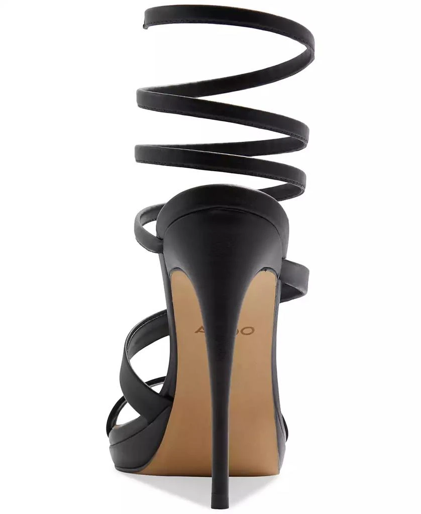 ALDO Women's Kat Leg-Wrap Platform Dress Sandals 7