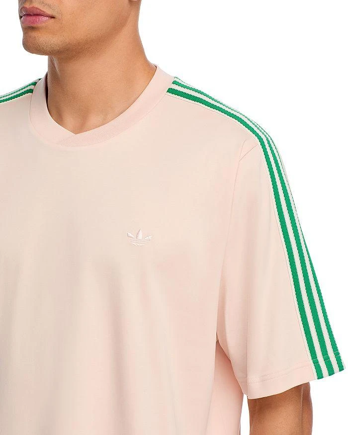 Adidas Regular Fit Logo Striped Tee 4