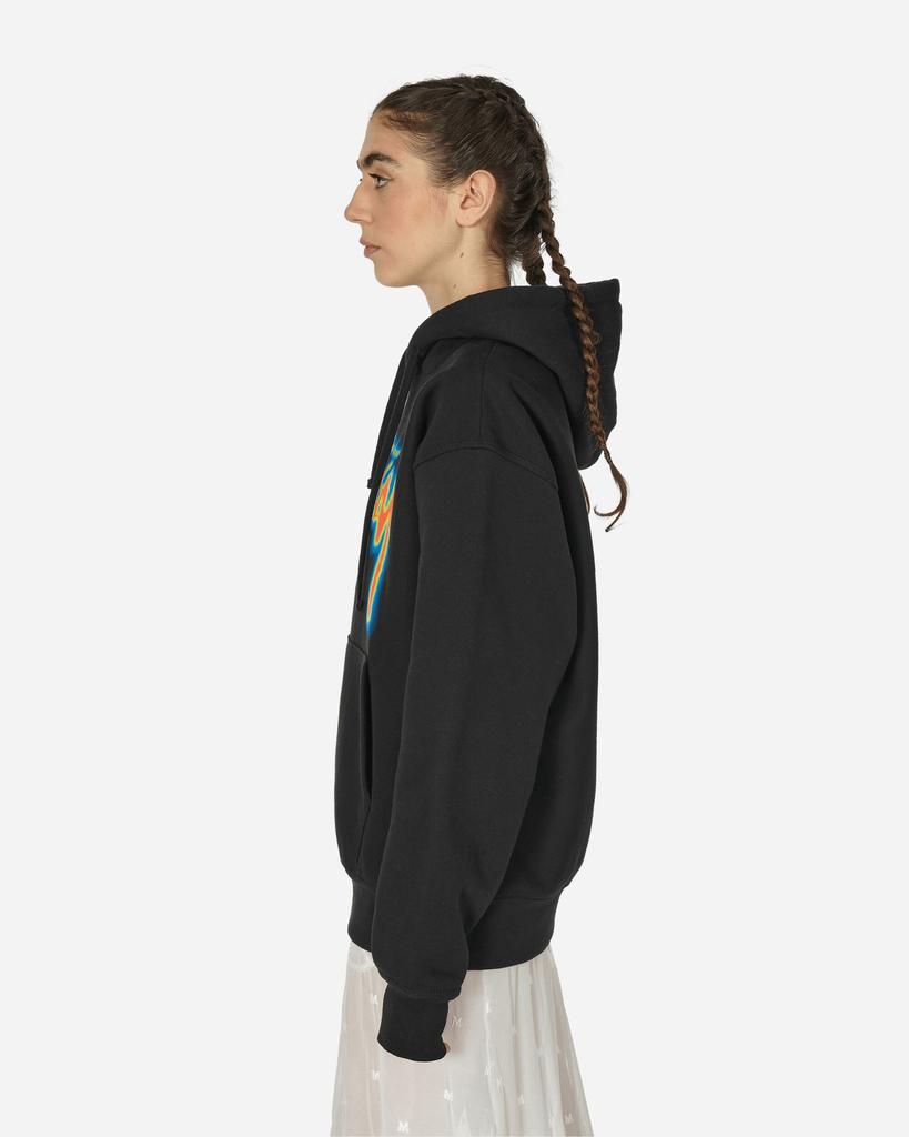 STUSSY Thermal Stock Hooded Sweatshirt Black - Hoodies - BeyondStyle