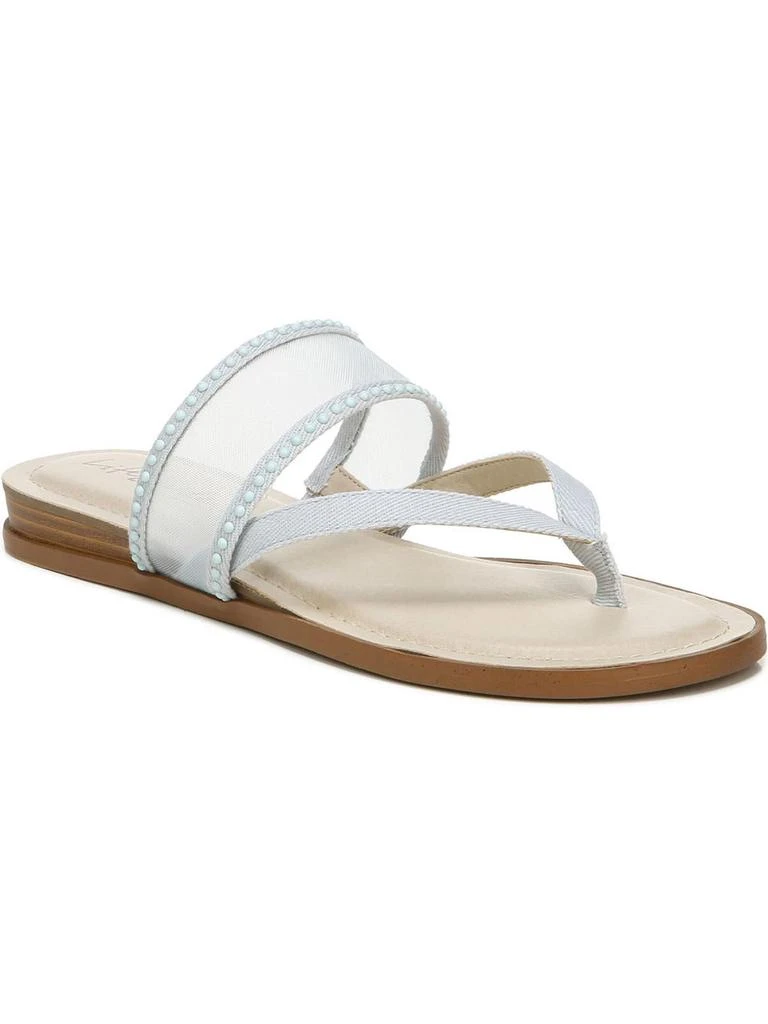 LifeStride Radiant  Womens Thong Slip On Slide Sandals 4