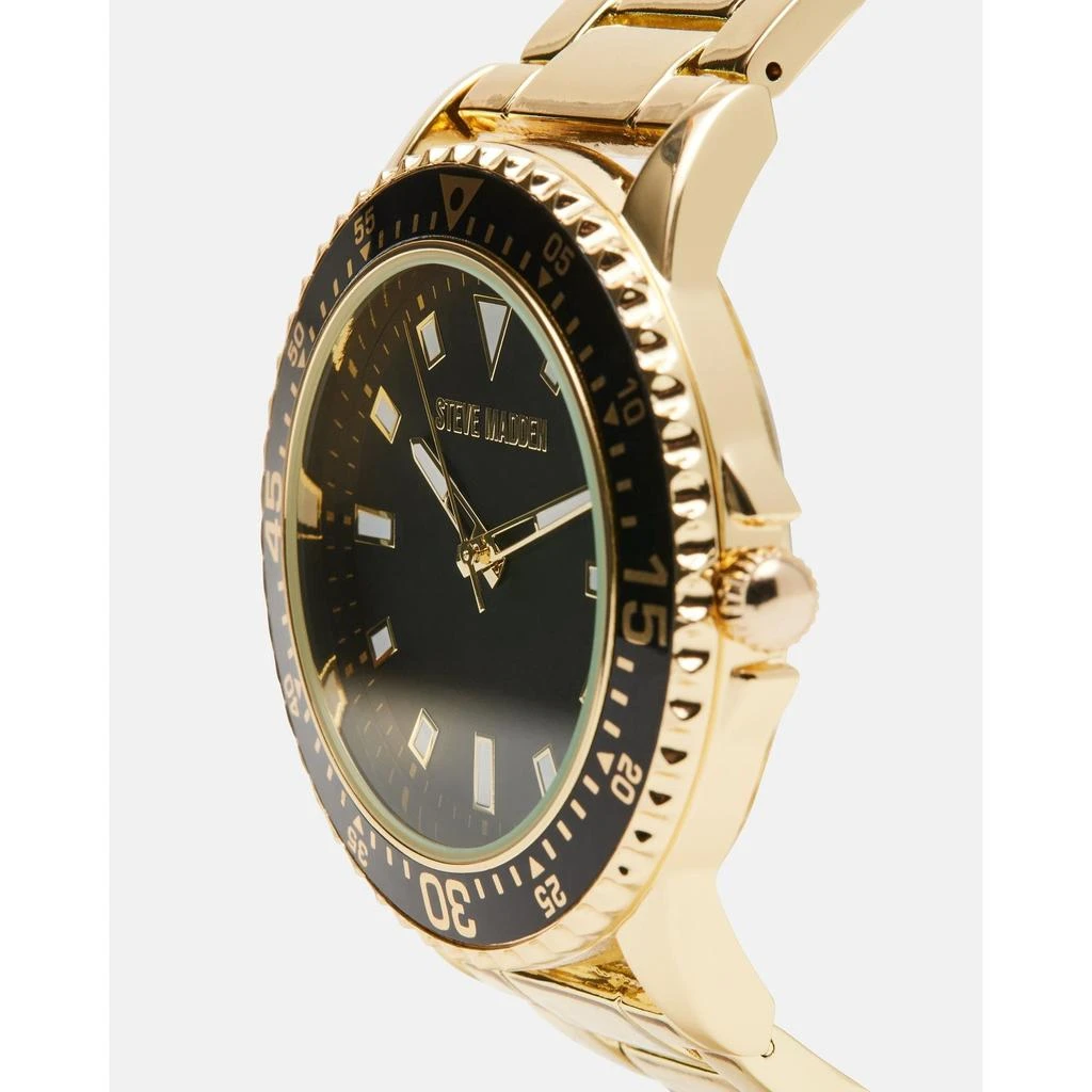 Steve Madden Men's Classic Watch Black/gold 2