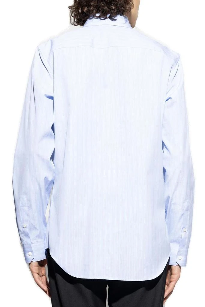 Versace Versace Striped Pattern Long-Sleeved Shirt 3