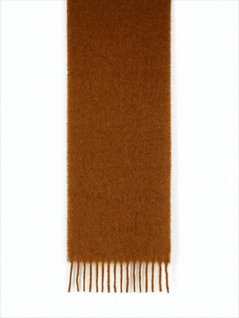 Marni Alpaca and Polyamide Blend Scarf with Fringed Ends 2