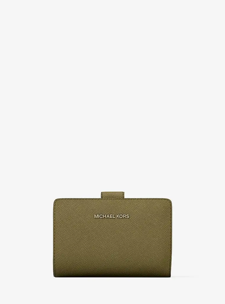 Michael Kors Medium Crossgrain Leather Wallet