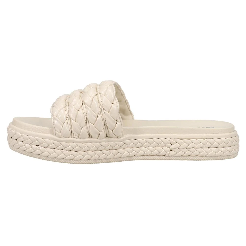 MIA Bri Braided Platform Slide Sandals 3