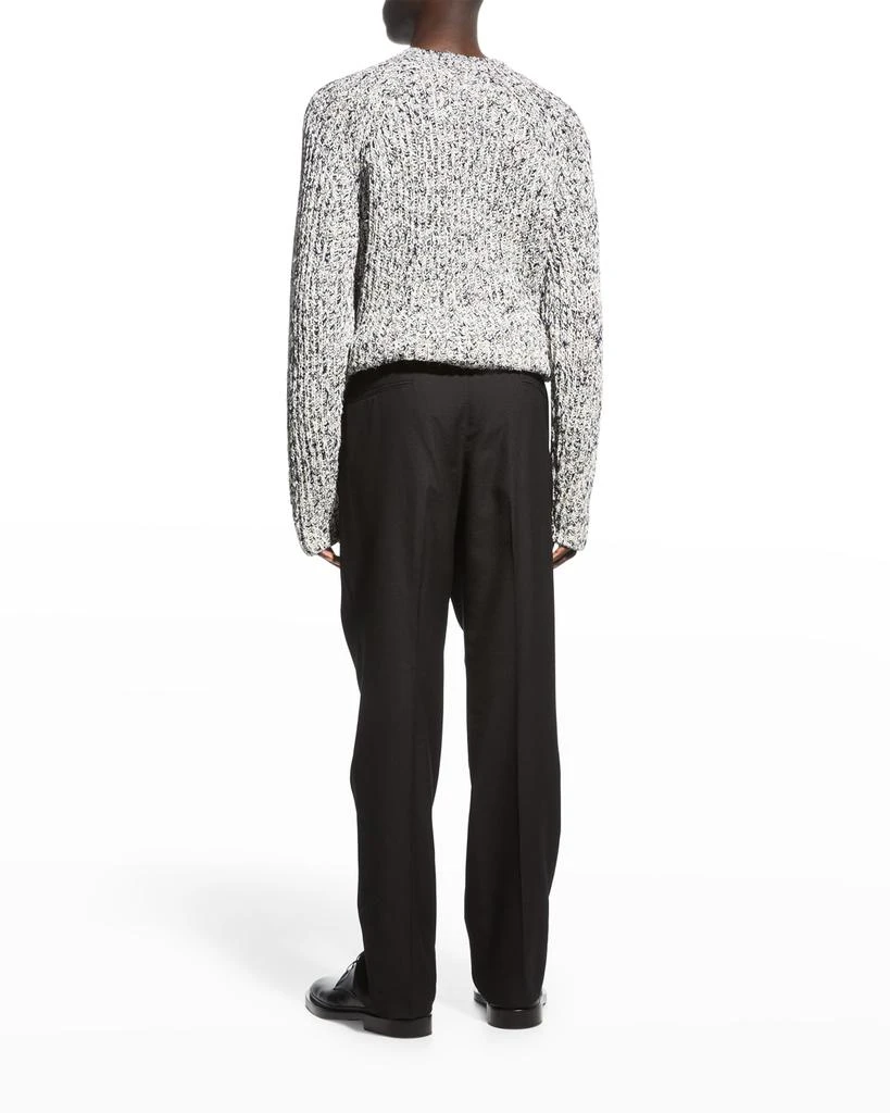 The Row Men's Isaac Straight-Leg Dress Pants 4