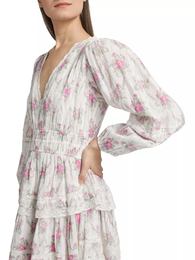 LOVESHACKFANCY Garden Gates Rosamina Dress 6
