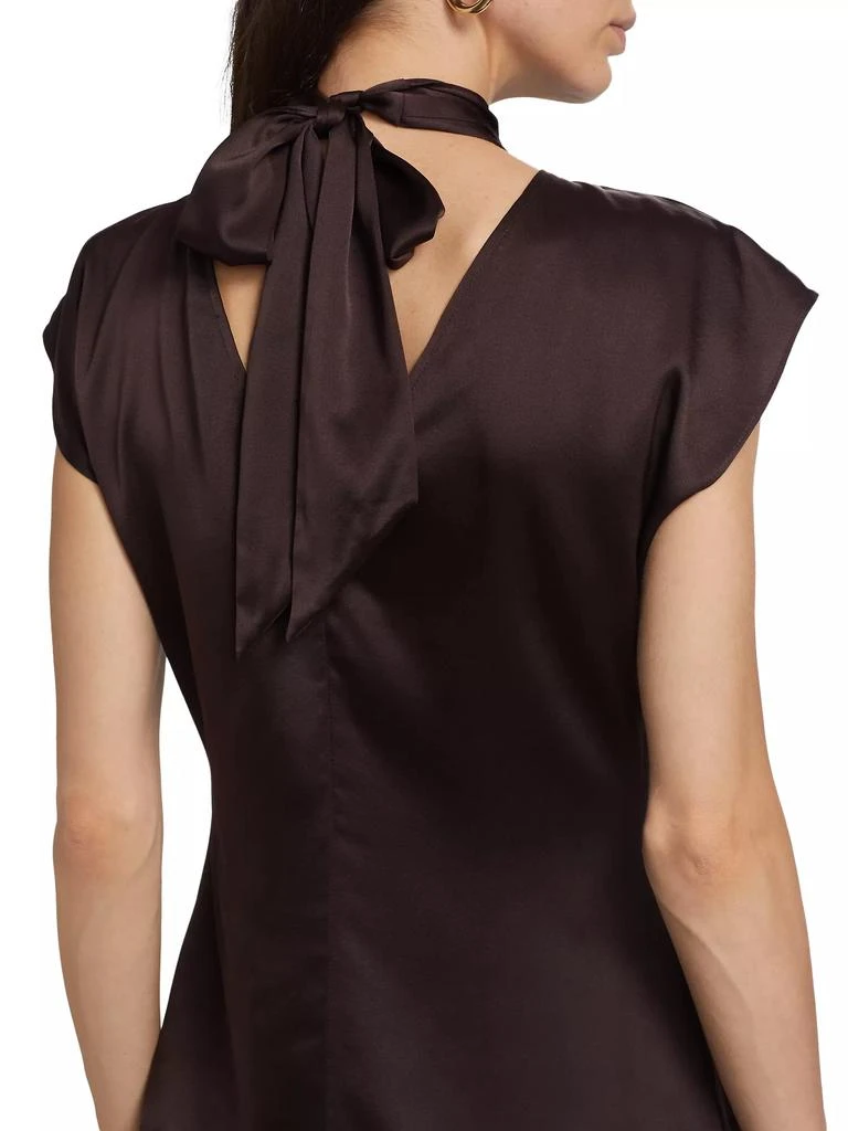 VERONICA BEARD Leilany Silk-Blend Wrap Top 6