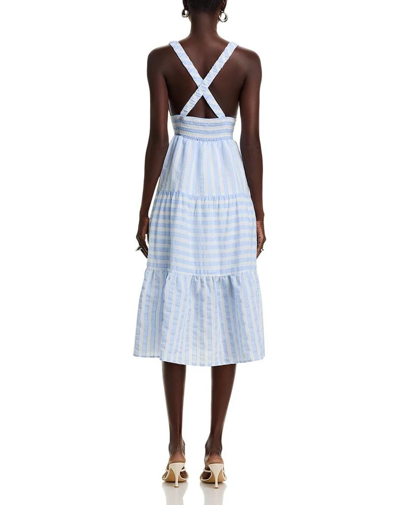 AQUA Textured Midi Dress - Exclusive 4
