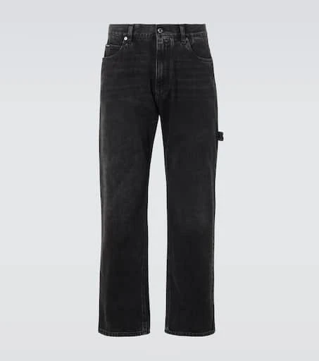 Dolce 
Gabbana Mid-rise straight jeans 1