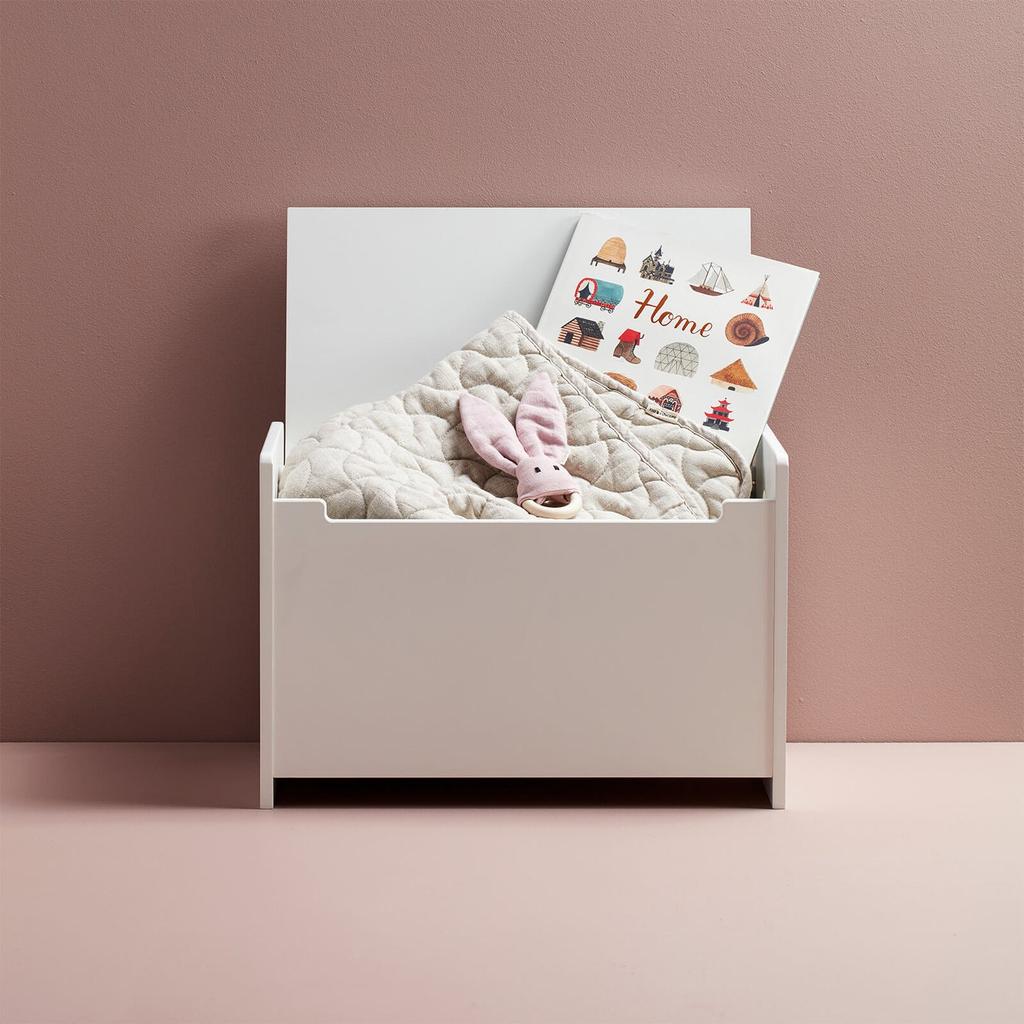 Kids Concept Kids Concept Star Toy Chest - White