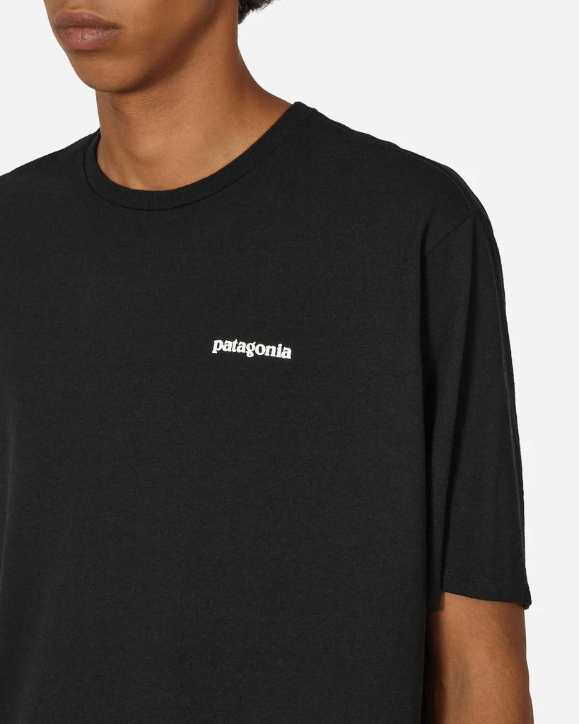 Patagonia P-6 Logo Responsibili T-Shirt Black 5