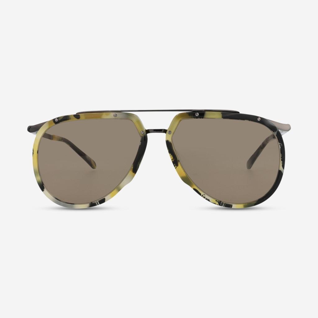 Brioni Brioni Aviator Metal 60mm Men’s Sunglasses BR0084S