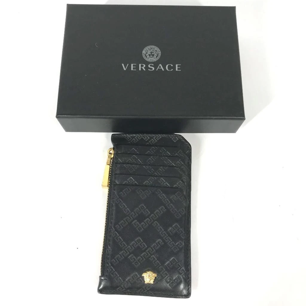 Versace Leather Long Wallet (Bi-Fold) (Pre-Owned) 2