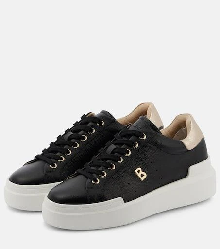 Bogner Hollywood leather platform sneakers 4