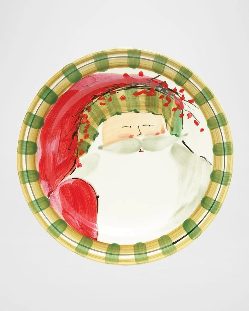 Vietri Old St. Nick Cocktail Plates