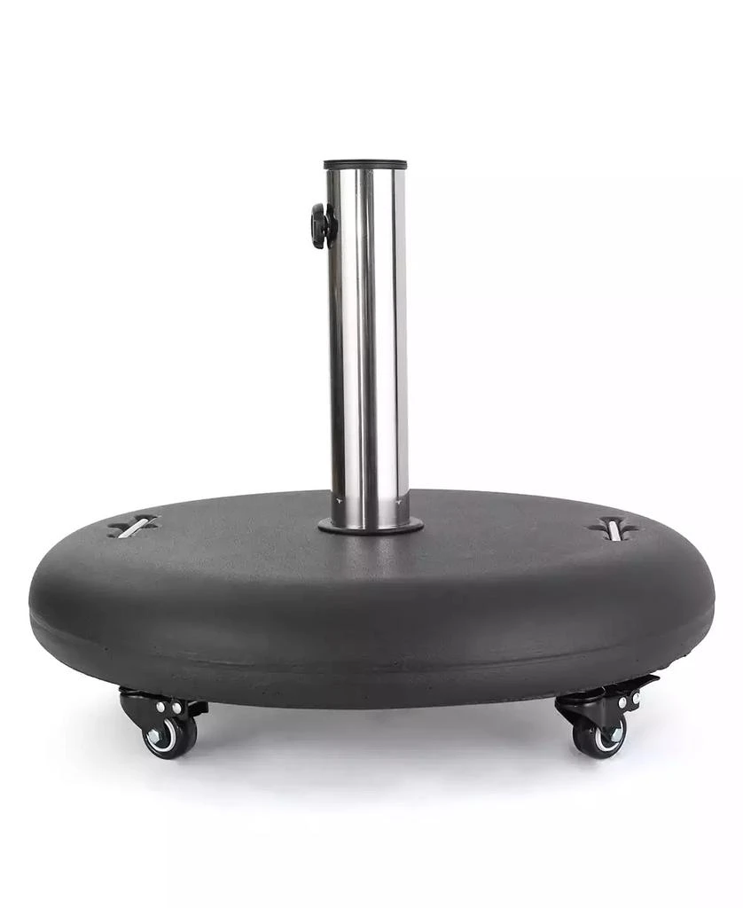 Streamdale Furniture Streamdale Wheelie Umbrella Base Secure Shade For Outdoor Comfort 8