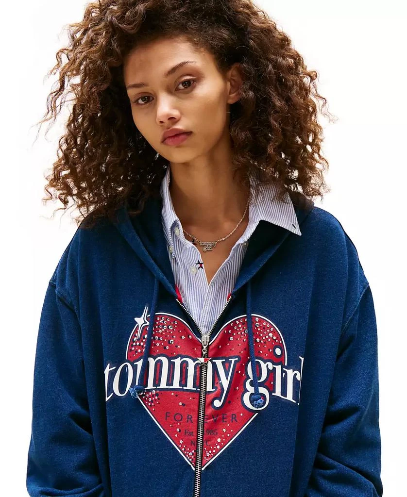 Tommy Jeans Tommy Girl Women's Full Zip Hoodie 3