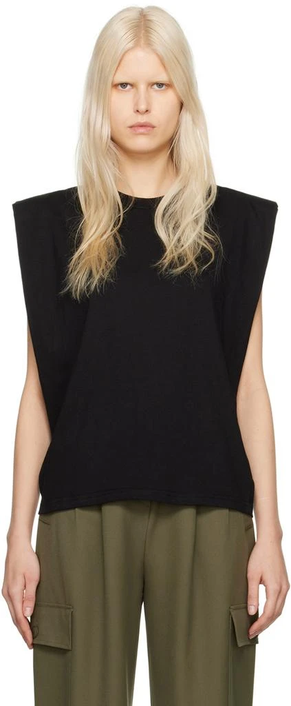 The Frankie Shop Black Eva T-Shirt 1