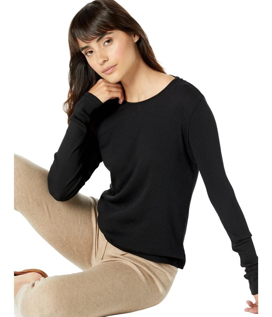 Skin Pima Cotton Rib Rayne Long Sleeve 3