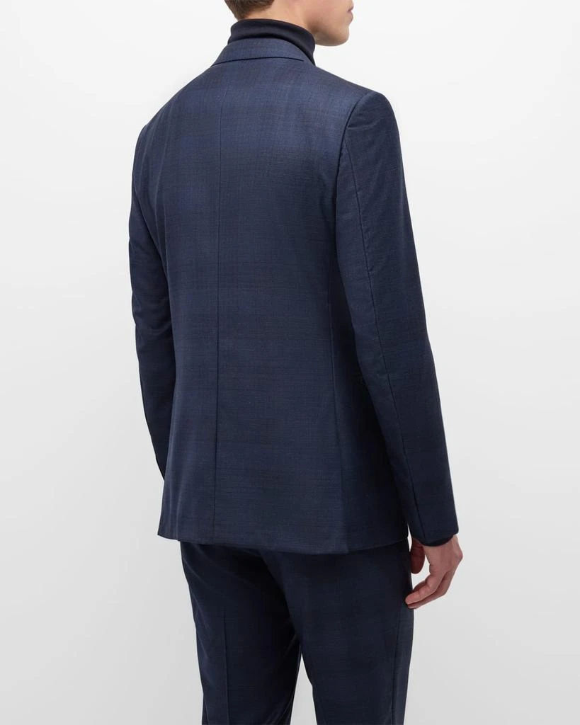 Zegna Men's Trofeo Tonal Plaid Sartorial Suit 9
