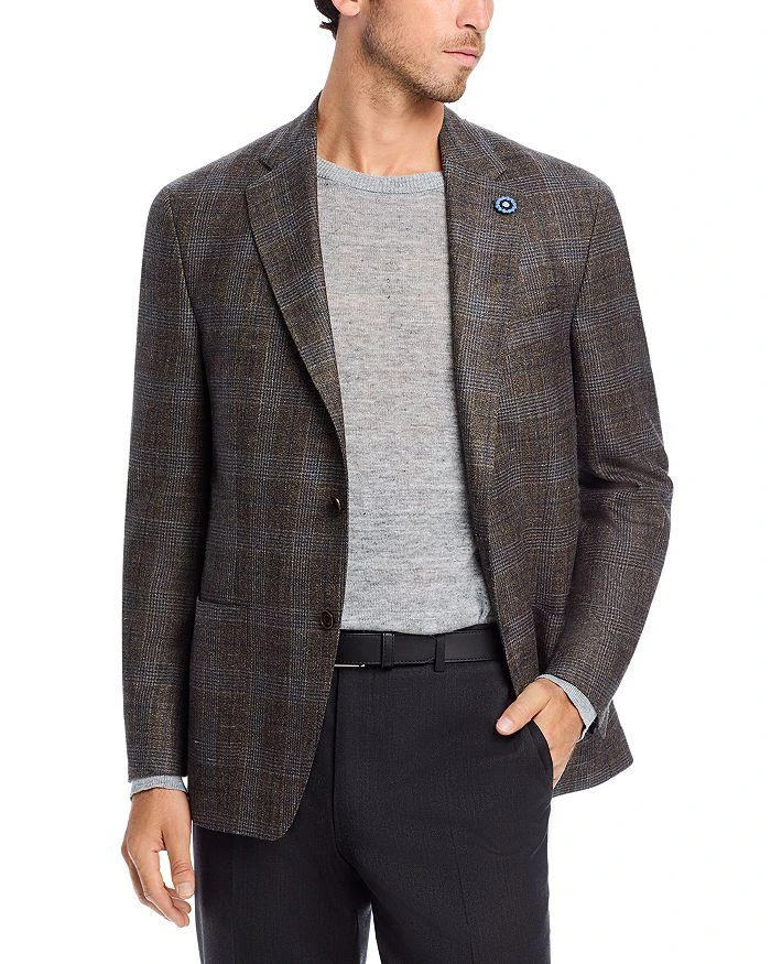 Hart Schaffner Marx New York Plaid Regular Fit Sport Coat 1