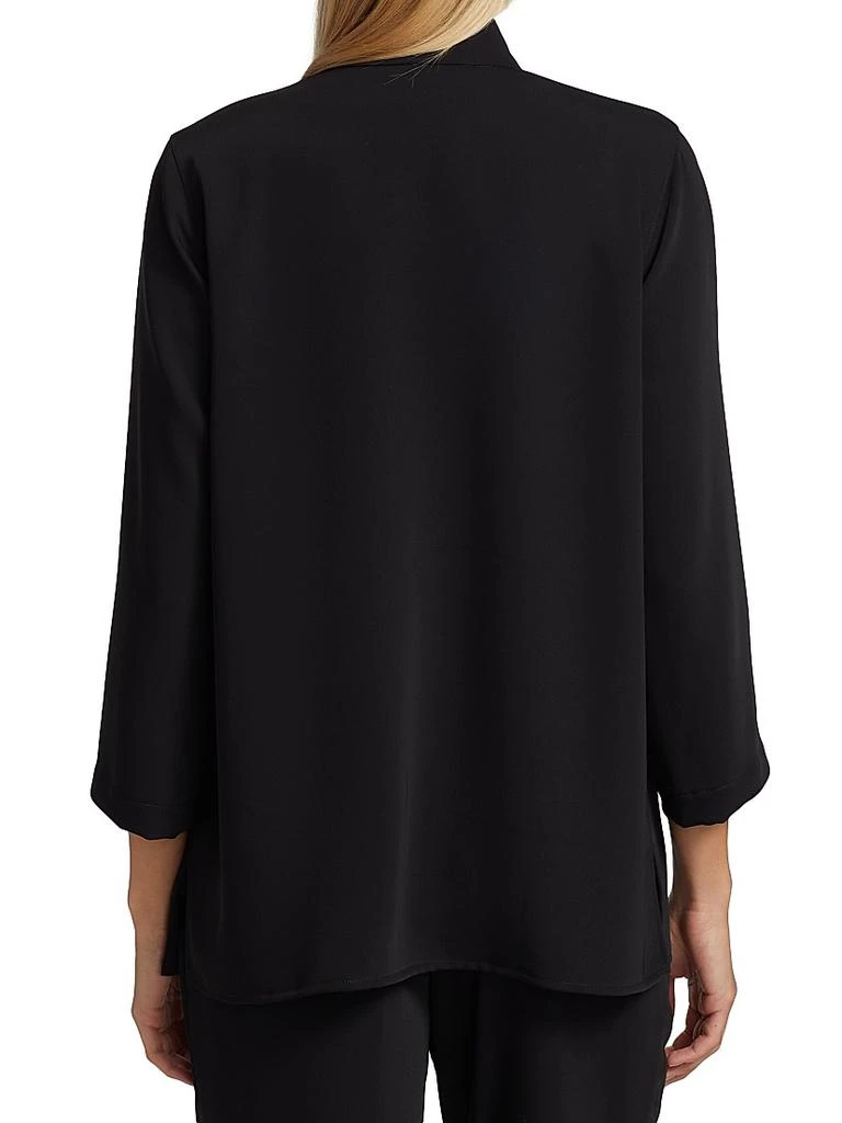 Caroline Rose Suzette Pavé-Button Crepe Jacket 5