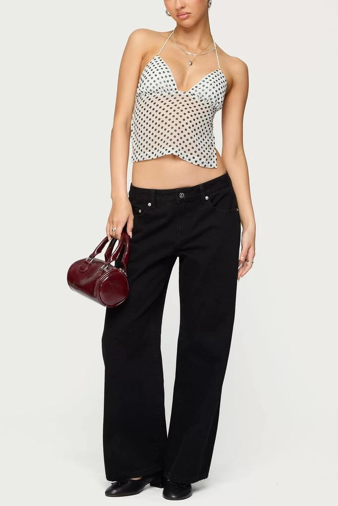 Edikted Edikted Petite Daytime Low Rise Jeans 3