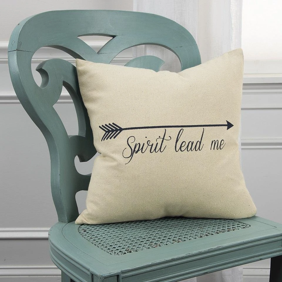 Hivvago Black Taupe Canvas Spirit Lead Throw Pillow 4