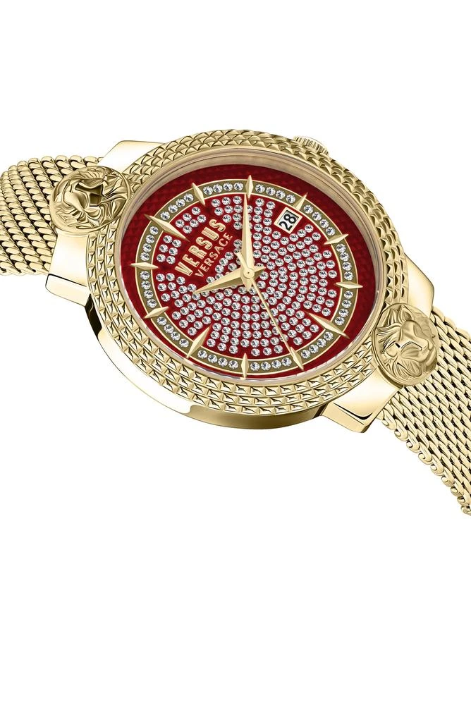 Versus Versace Mouffetard Crystal Bracelet Watch 3
