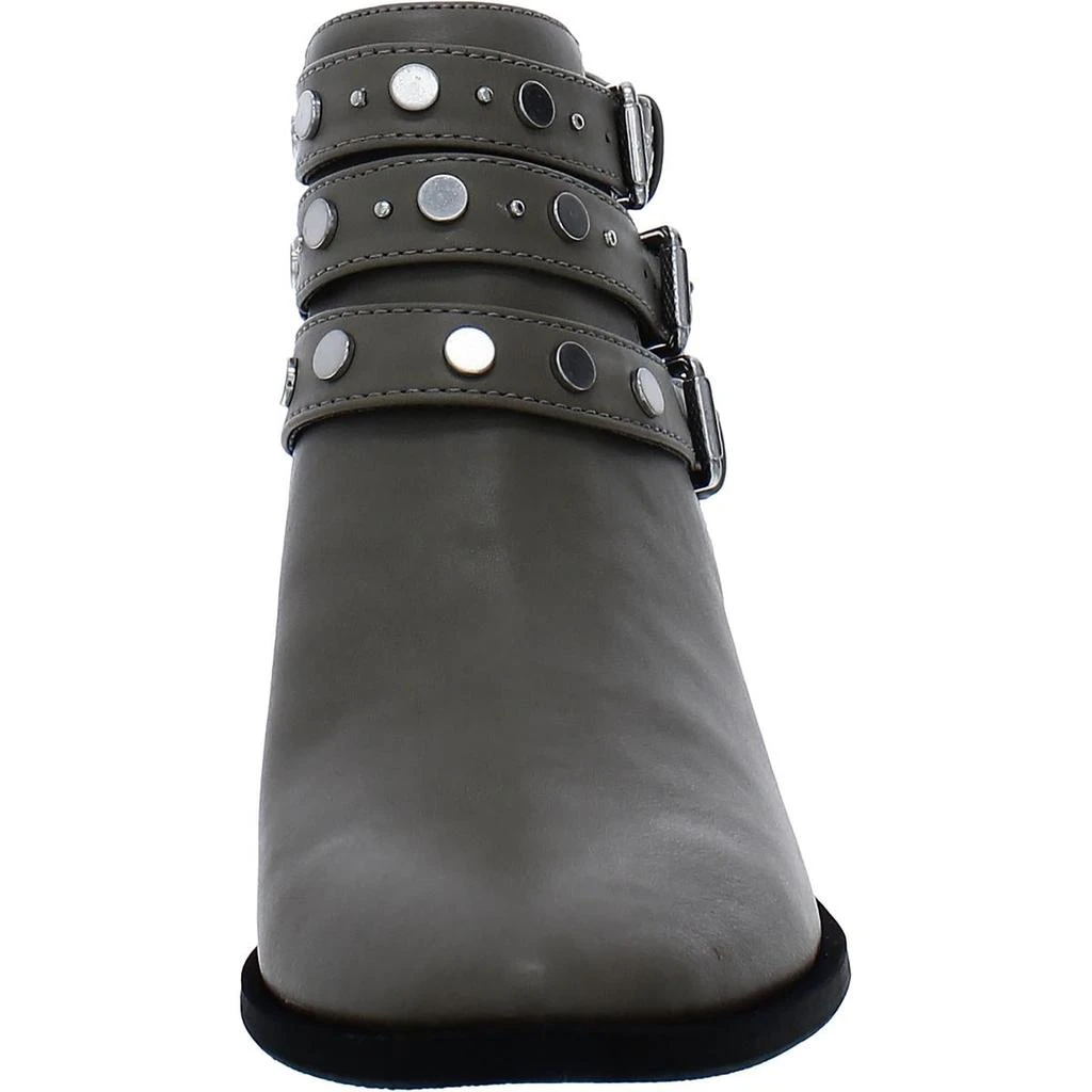 Sam Edelman Henna Womens Faux Leather Studded Ankle Boots 3