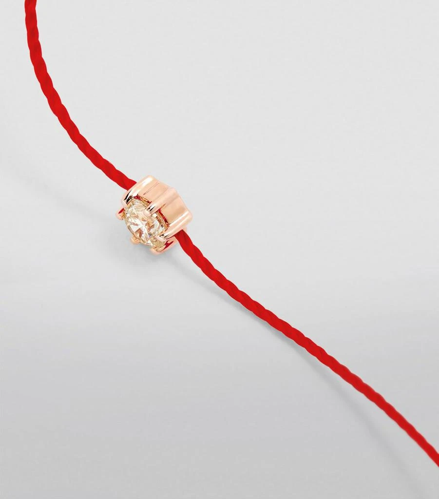 Redline Rose Gold and Diamond Absolu Thread Bracelet 10