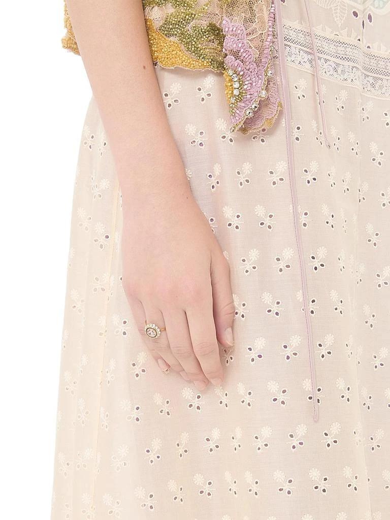 Valentino VLogo Signature Ring in Metal, Enamel and Crystals 2