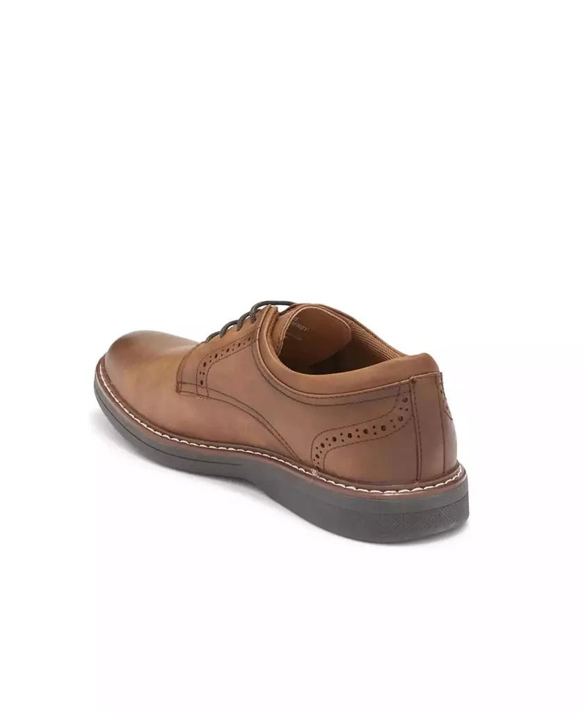 RUSH Gordon Rush Men's Plain Toe Derby Lace-Up Dress Shoes 3