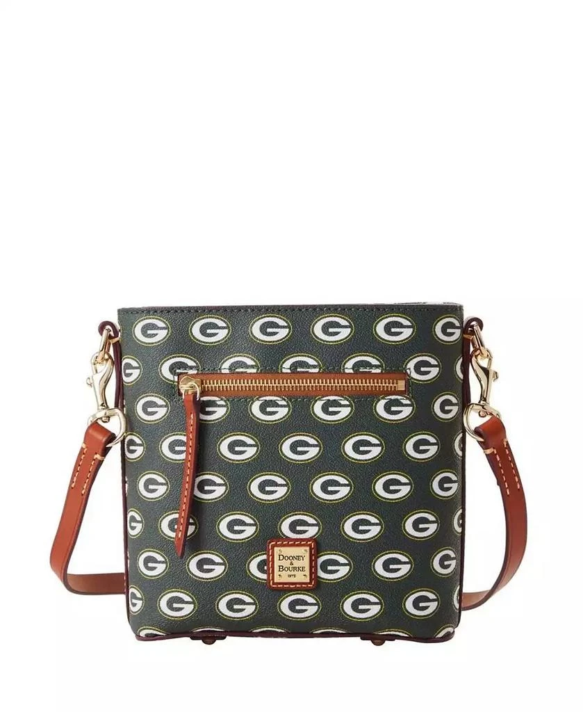 Dooney & Bourke Women's Green Bay Packers Signature Small Zip Crossbody Purse 2