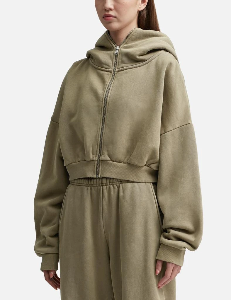 Entire Studios Cropped Full Zip Hoodie 2