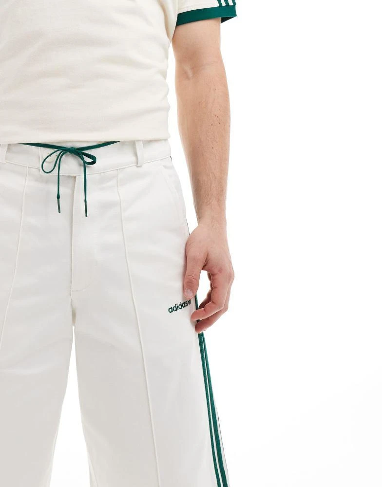 Adidas adidas Original 80s 11 inch bermuda shorts in off white 4