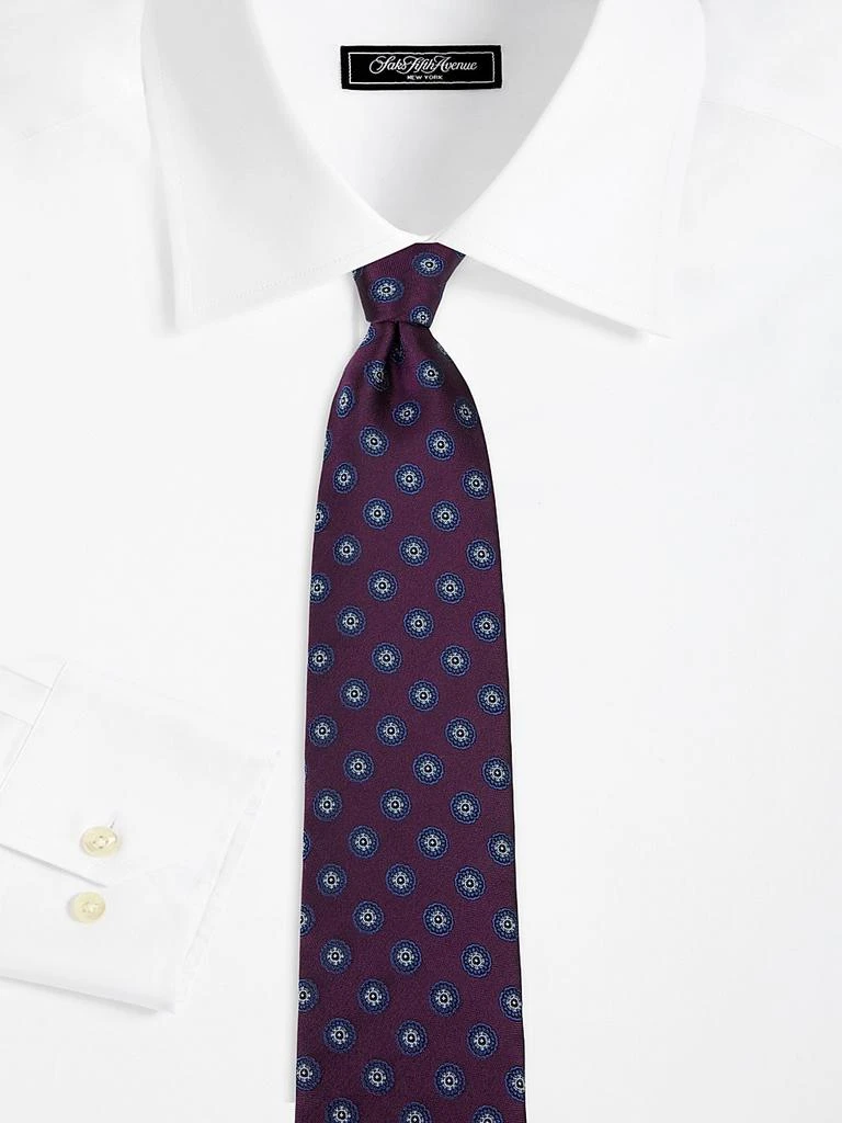 Canali Medallion Silk Tie 2
