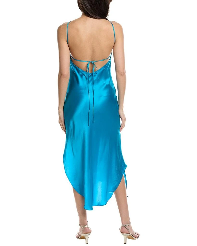 Amanda Uprichard Dasha Silk Midi Dress 2